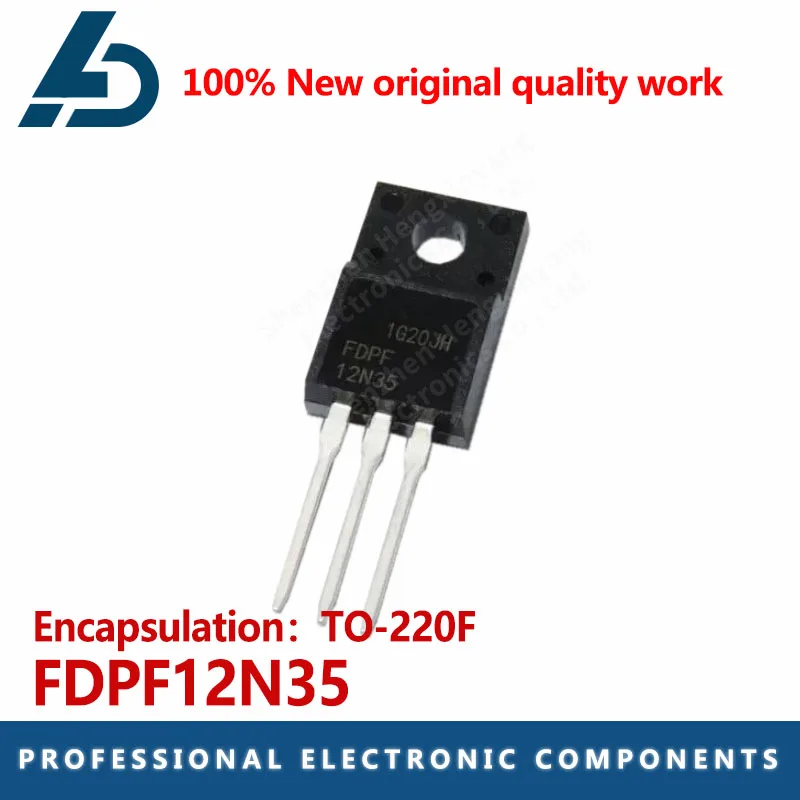 10PCS in-line FDPF12N35 12N35 7.5A/350V N-channel MOS FET in TO-220F package