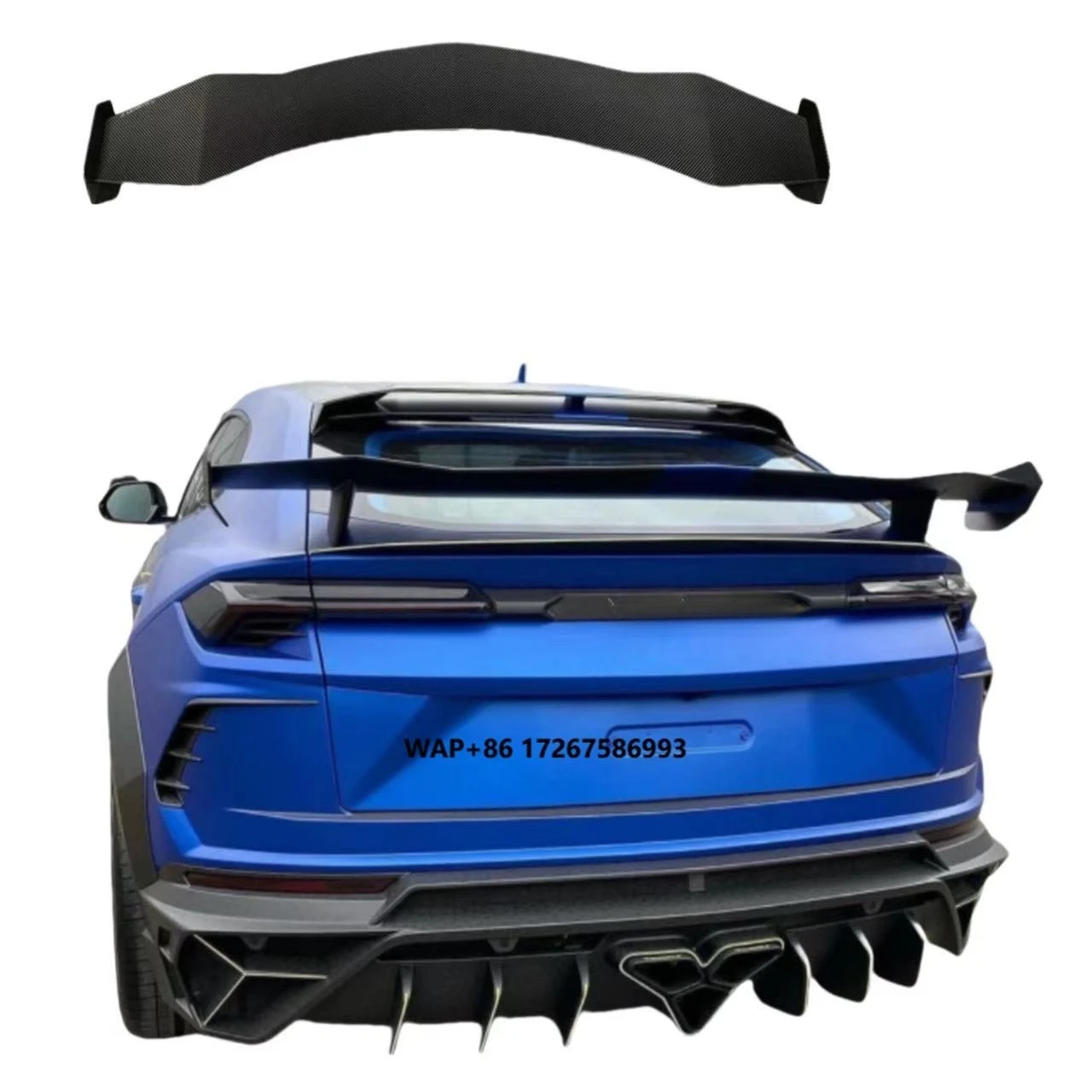 Style Carbon Fiber Body Kit for Including Tail Spoiler