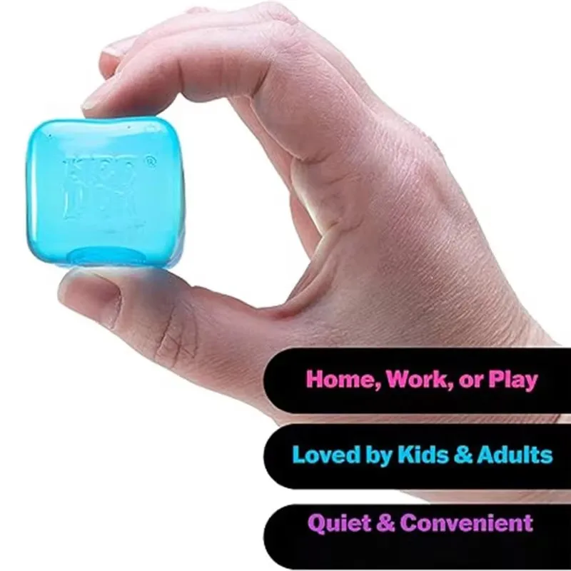 Schylling Needoh Nice Cube Sensory Toys Stress Relieving Blocks Pinching Relieving Puzzle Solving Venting Children Souvenir view 3