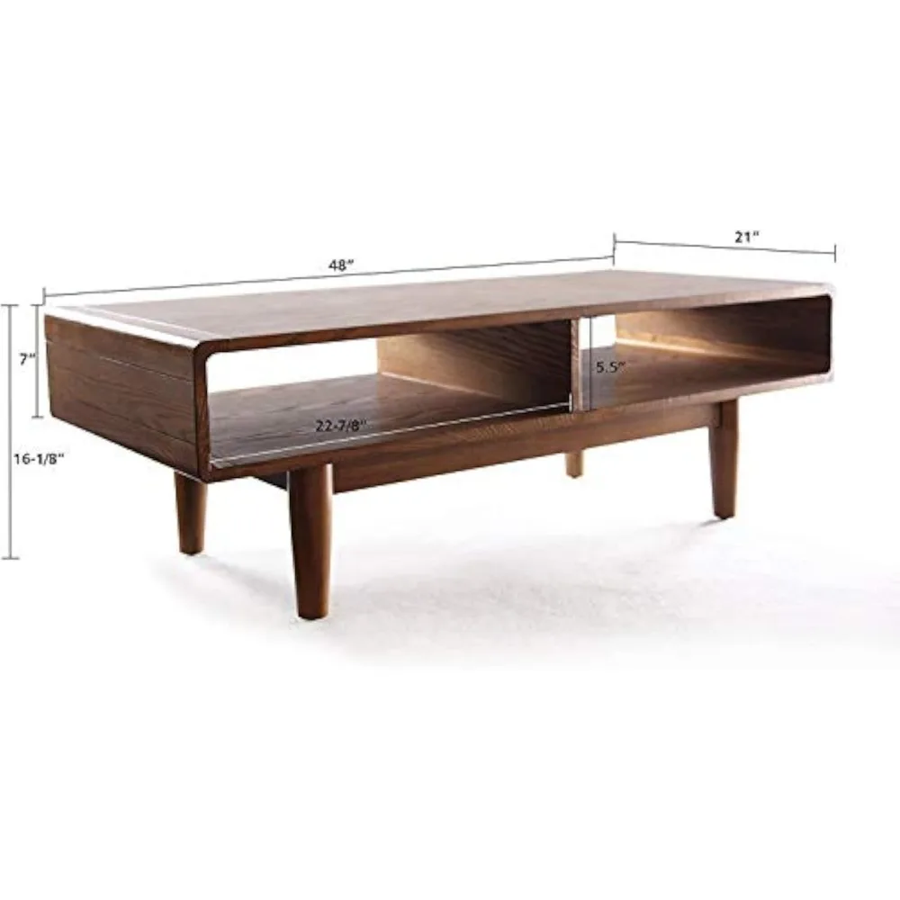 Posh Pollen Dexter Mid-Century Modern Coffee Table