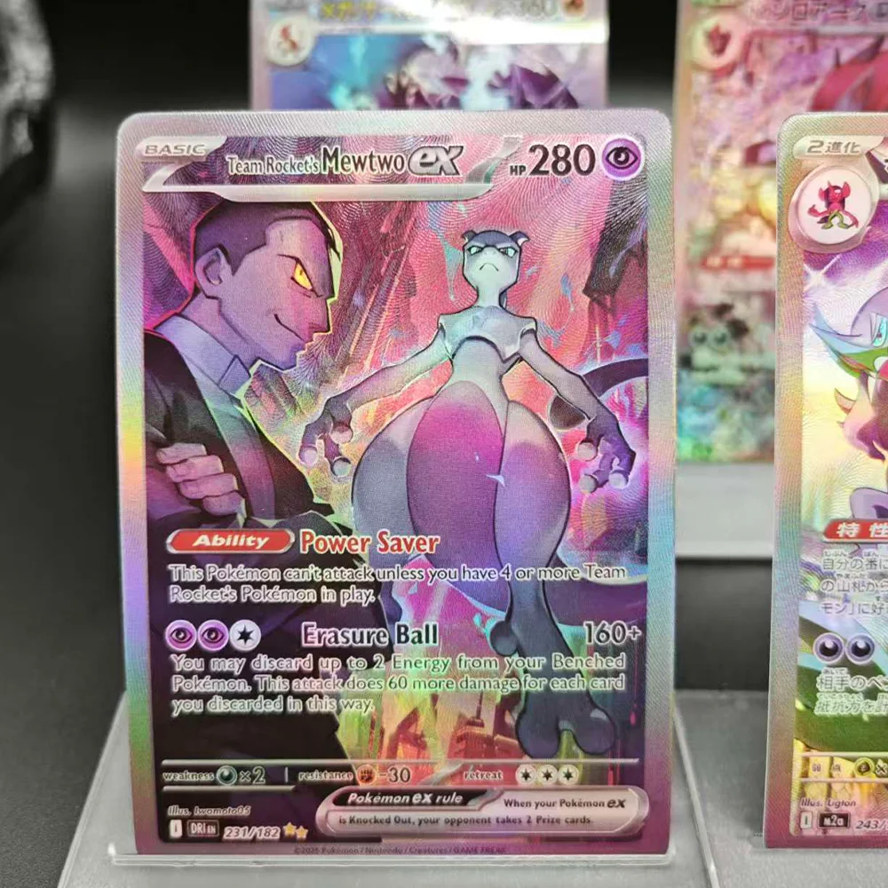 14 Stück Pocket Monsters DIY Japanische Pikachu Gengar Sammelkartenspiel PTCG Spiel-Ersatzkarten Jungen-Sammelgeschenke