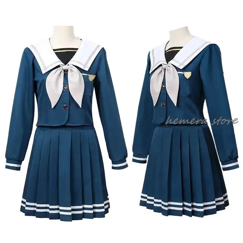 

ss13Anime BanG Dream! Вечеринка группы девочек! Нагасаки Соё Масиро Униформа Косплей Костюм Парик На Заказ Любой Размер