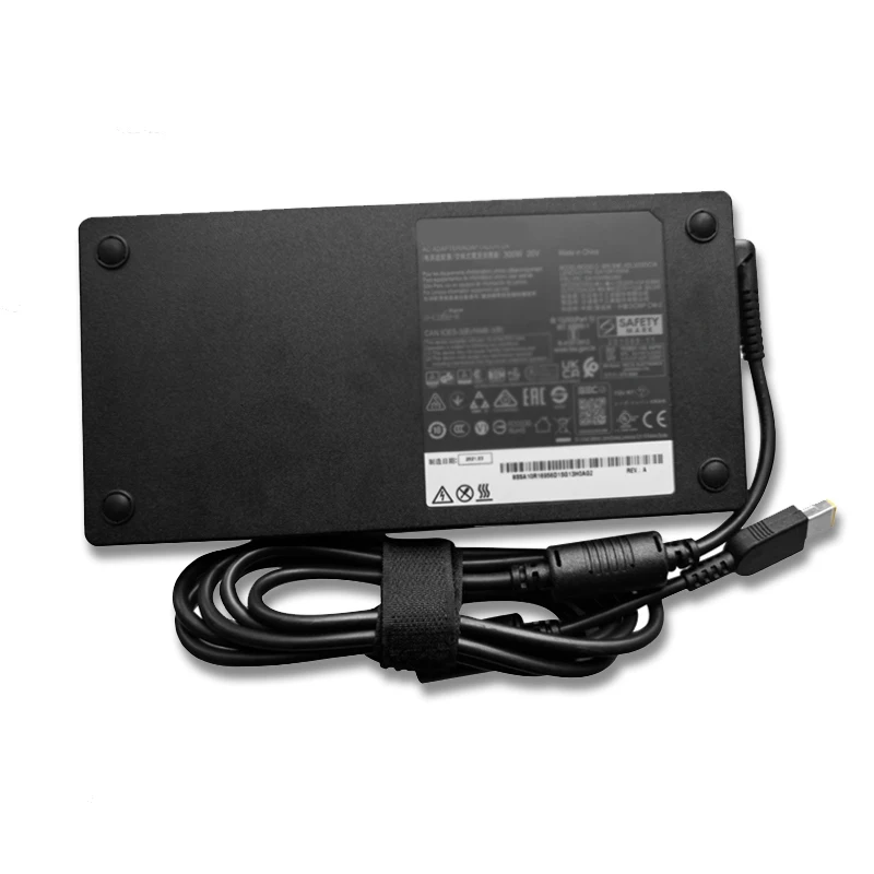 300W  20V 15A AC Adapter For Lenovo ThinkPad R9000P 9000K Y9000K Y9000X ADL300SDC3A Laptop Charger Power Supply