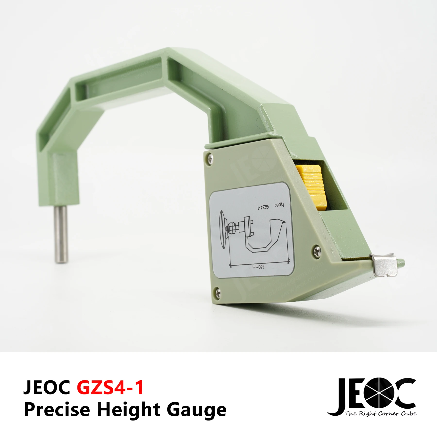 Imagem -03 - Jeoc-land Surveying Equipment Substituição do Gancho de Altura Leica Estilo Gzs41 Height Gauge 667244