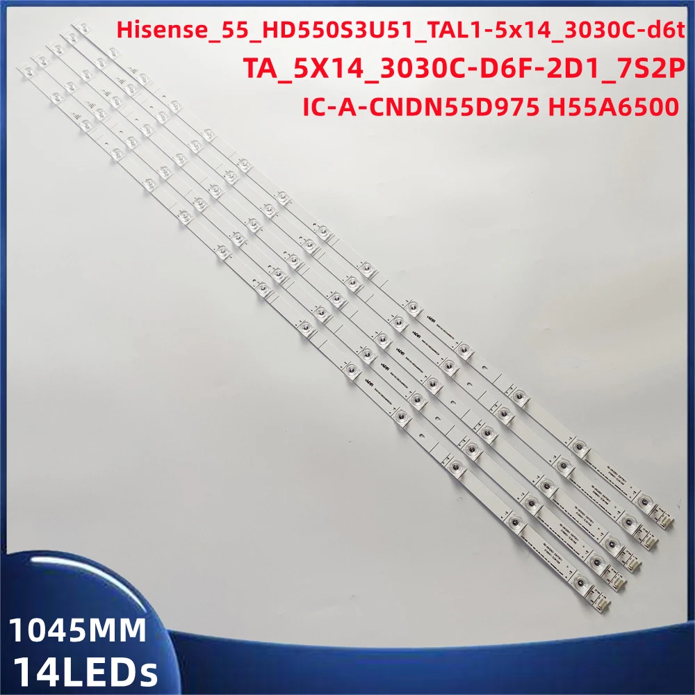 

H55A6500 H55A6500UK H55AE6400 55HS68U HSSO 556500791UK 556500791EU 1187164 For Hisense 55 HD550S3U51 TA 5x14 3030C d6t 2d1 7S2P