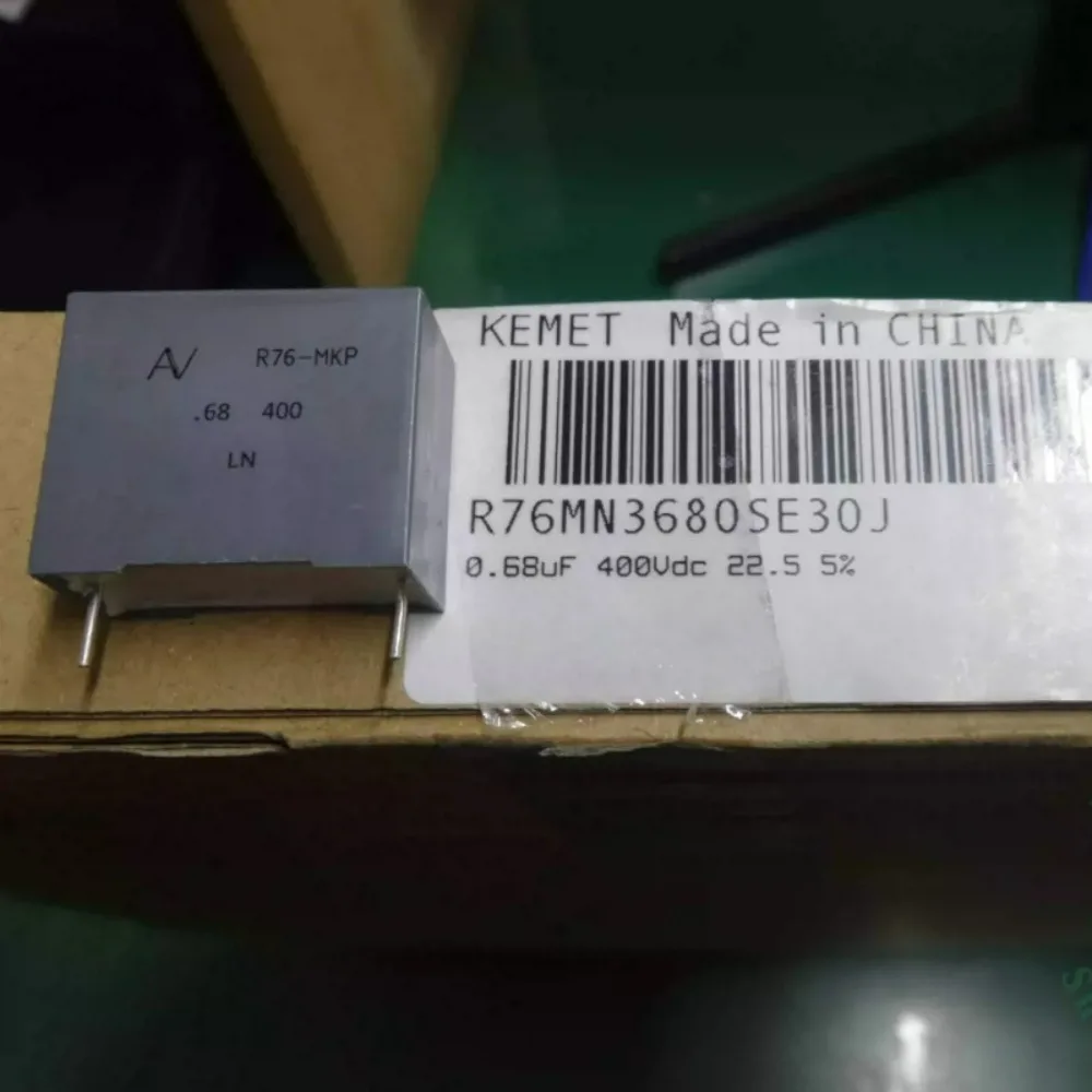 5pcs/lot AV R76 0.68uf/400V 680nf u68 684 Brand New 22mm Film Capacitor R76MN3680SE30J
