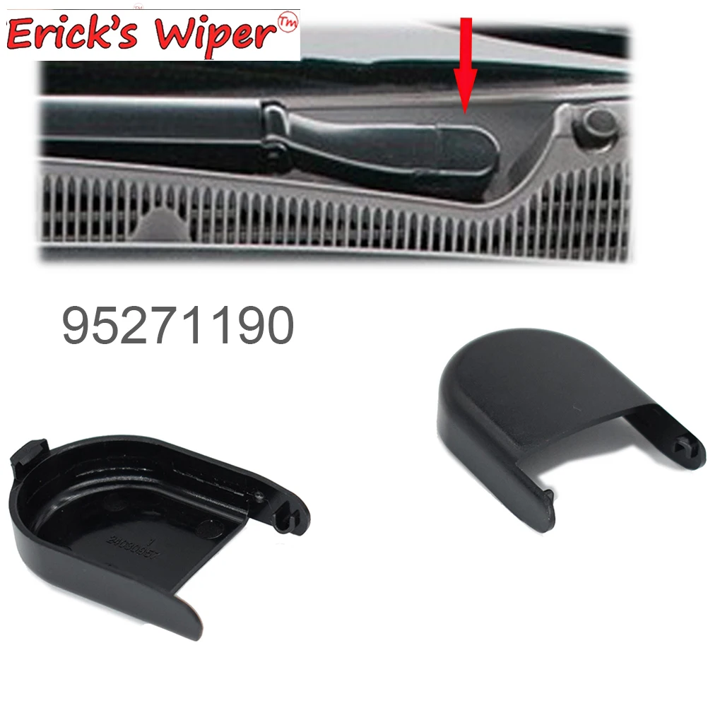 Erick\'s Wiper Front Windscreen Wiper Arm Nut Cover Cap Bolt For Opel Mokka A 2012 - 2020 OE# 95271190 Windscreen Part Antirust