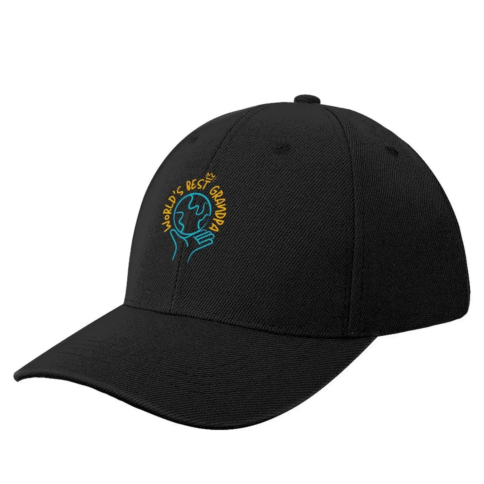 

Grandpa Day - World's Best Grandpa Baseball Cap fishing hat Big Size Hat dad hat Golf Man Trucker Hats For Men Women's