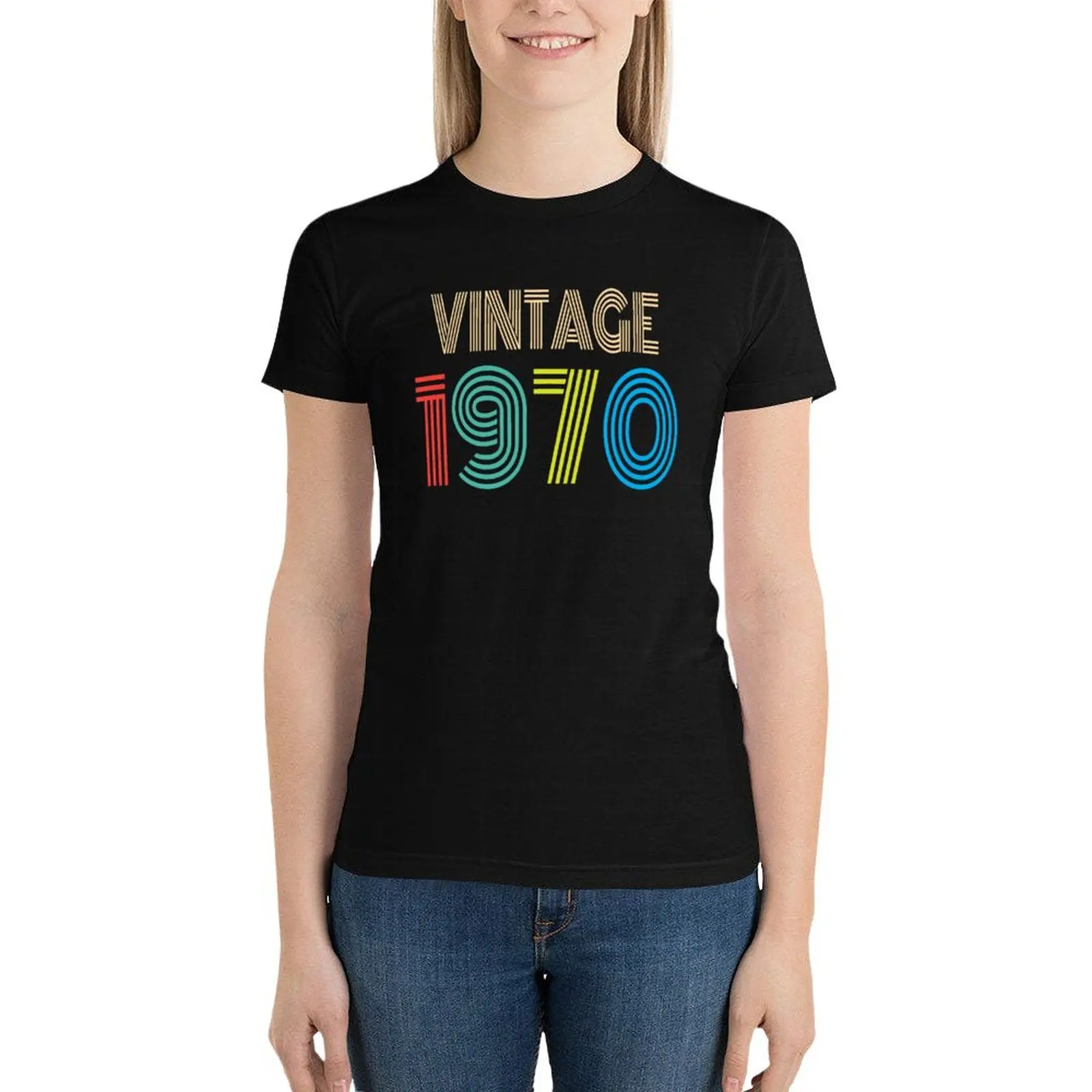 

1970 Vintage Shirt | Vintage Birthday UNISEX Gift for him Dress for her 1970 Shirt Dress for Women T-Shirt