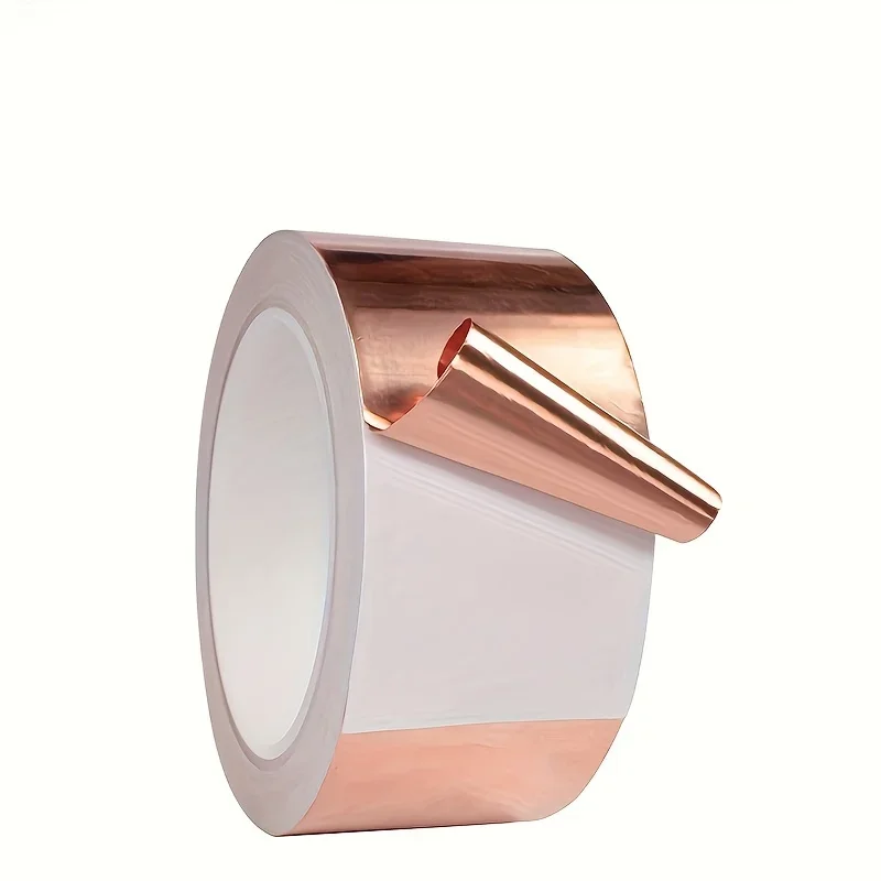 Copper Foil Slug & Snail Repellent Tape | Self-Adhesive Garden Pest Control, Conductive & High-Temp Resistant (20m Roll)