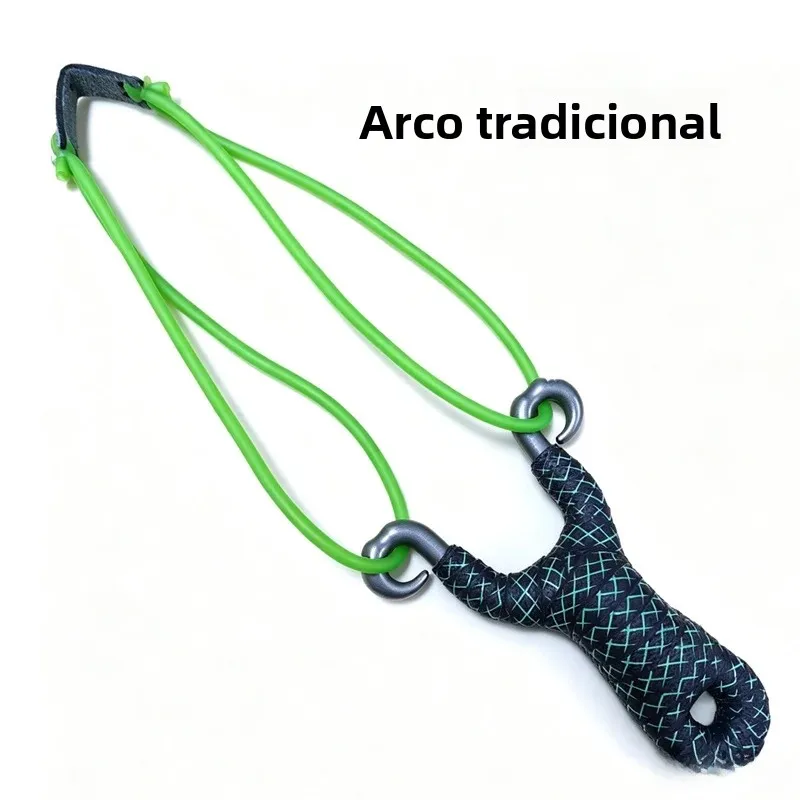 arc-et-fleches-de-competition-d'exterieur-au-design-traditionnel-en-acier-ti-bande-en-cuir-a-haute-elasticite-pour-le-tir-a-l'arc-et-le-tir-sportif