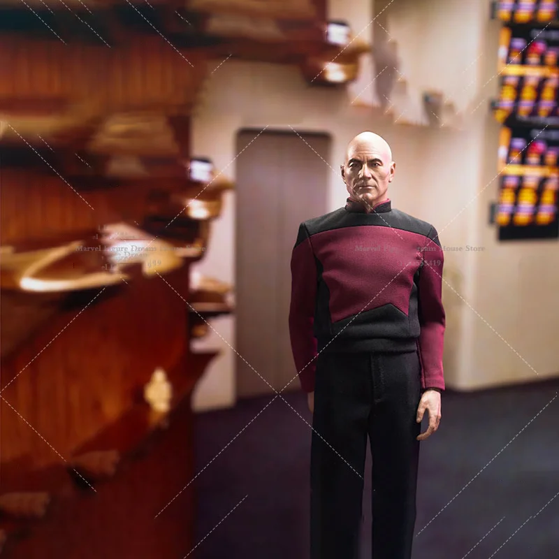 EXO-6 Interstellar Marines Legend Captain Picard Kreisverkehrs-Astrologen-Nummer im Maßstab 1:6, 12-Zoll-Komplettset, Actionfigur, Soldat