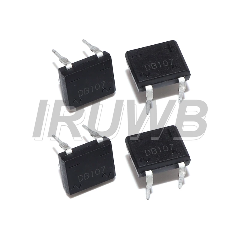 Puente de diodo monofásico 1A 1000V DIP4 DB107 Puentes rectificadores de diodo Electronica Componentes