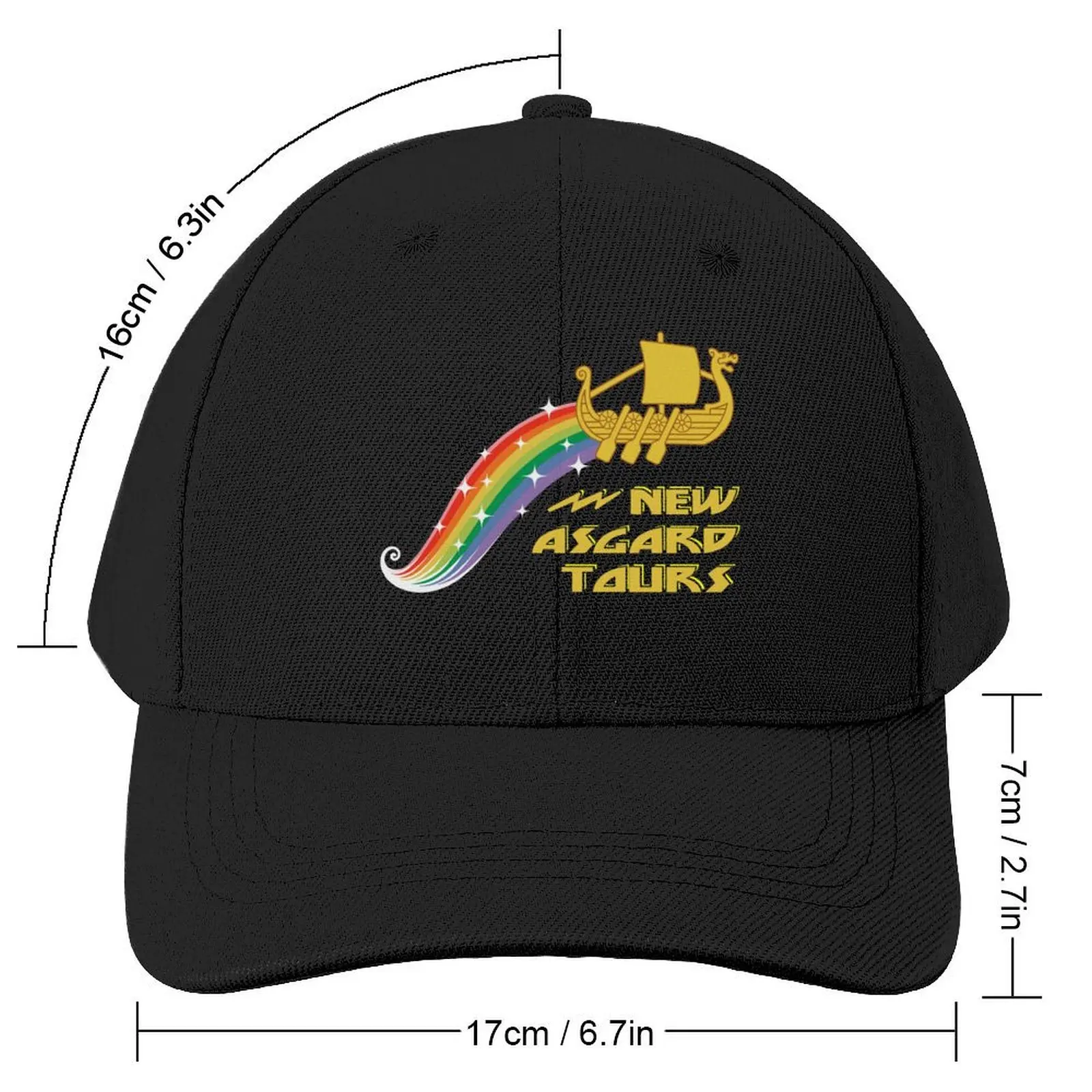 New Asgard Tour - love and thunder Baseball Cap Hat Man For The Sun Vintage beach hat Women's Beach Men's