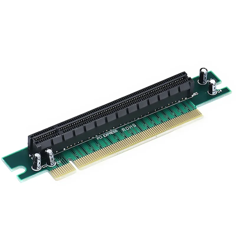 PCIE X16 For 1U Chassis 90 Degree 164pin Protection Transfer Graphic Card Expansion Right Angle Extender Protector Adapter Riser