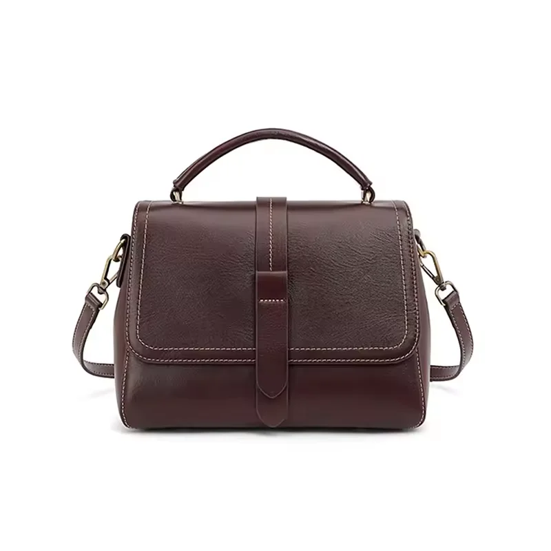 

Genuine leather Women's Small Square Bag luxury Handbag 2025 New Designer Shoulder Bag Crossbody Bag