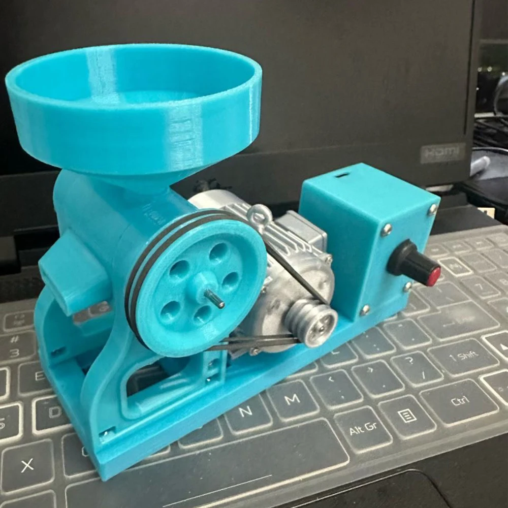 

Модель электрического рисоварки с 3D-печатью, имитированный двигатель переменного тока