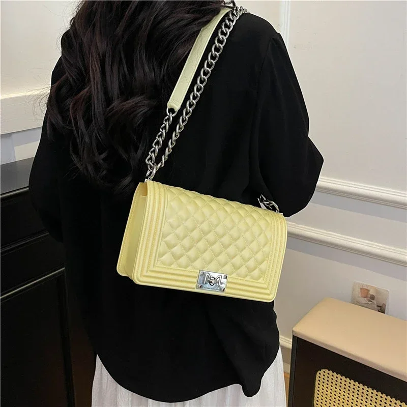 

Элегантная женская сумка Элитный бренд Кожаная сумка через плечо Дизайнерская женская сумка-тоут Классическая сумка-мессенджер