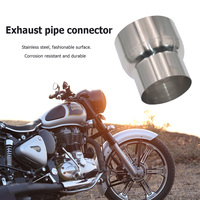 Auto Stainless Steel Exhaust Tube Adapter Reducer 80 to 100mm Car Motorcycle Exhaust Tube Assy Pipe Link Tube Exhaust Adapter