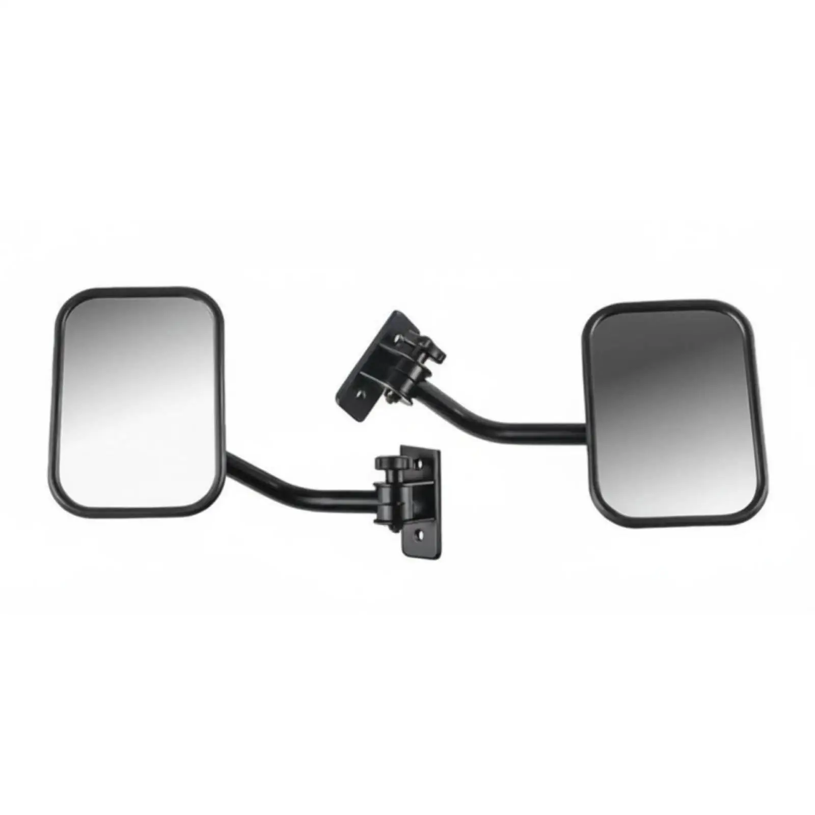 Door Mounted Off Road Vehicle Rearview Mirror for SUV with Adjustable Arm and Wide Glass View
