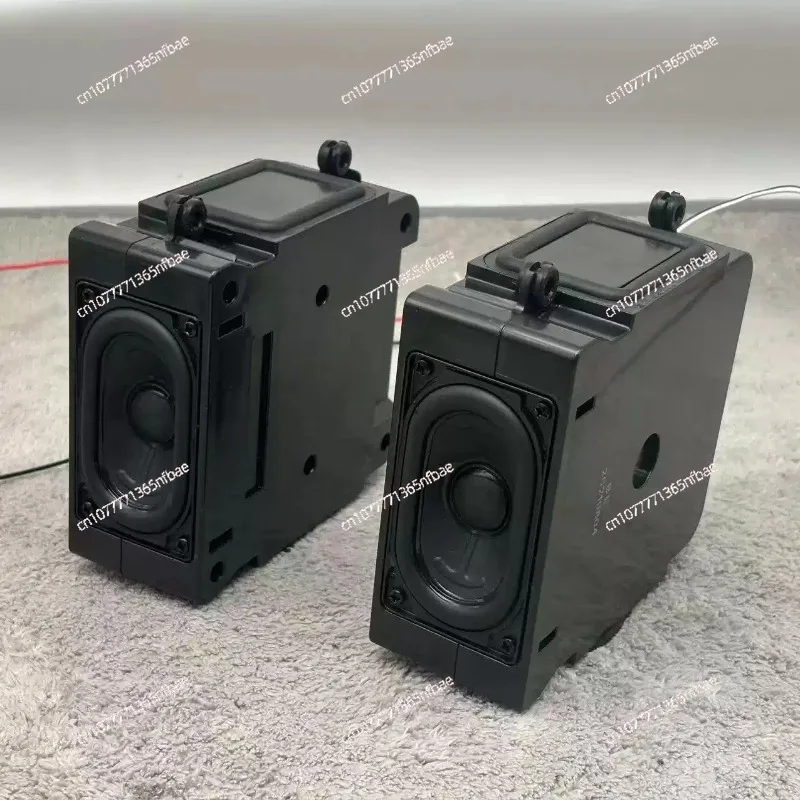 A Pair of Audiophile-grade Full-range Passive Speakers 4 Europe 20W Full-range Dual Bass Diaphragm Radiation Passive Speakers