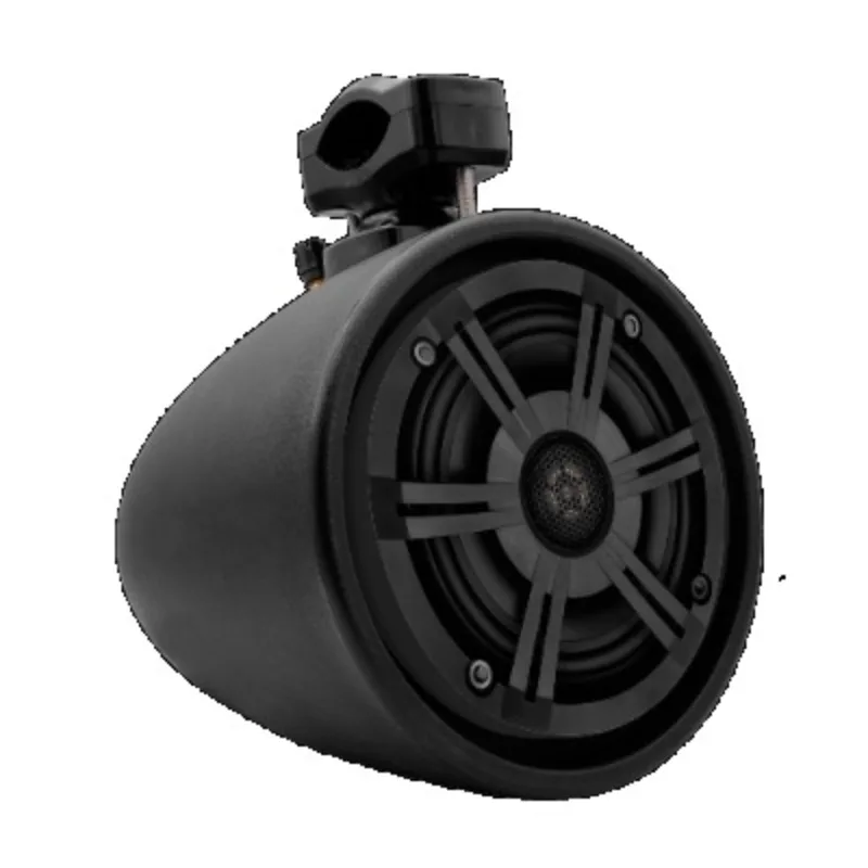 

6.5in 8in Tower Speakers Marine Audio 300w Only 1 Hanging Speaker Black Waterproof IP66 Boat Accessories for Boat ATV Water Ski