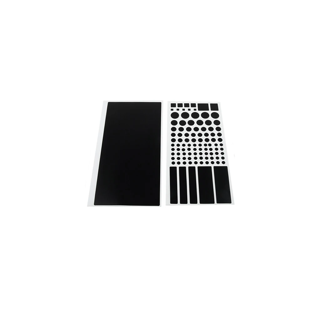 Led Light Dimming Stickers SCHYIDA 8PCS Light Dimming Sticker, LED Blackout Sticker Bloque 50-80% Et 80%-100% Des Lumières Licht Reductie 50-80% Plakfolie