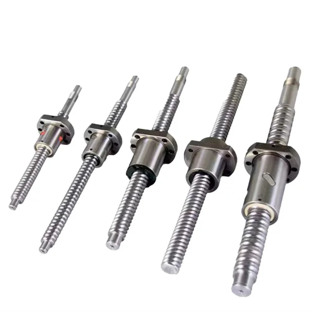 SFU Single Nut Double Nut Ball Screw, High Precision Linear Motion Guide for CNC