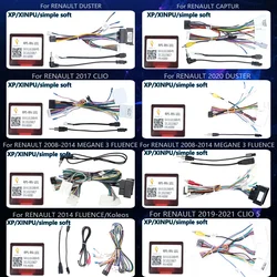FOR RENAULT XP cable harness canbus box ARKANA TALISMAN CLIO 5 MASTER EXPRESS DUSTER LOGAN K-ZE SANDERO CAPTUR NV400 RAFIC KWID