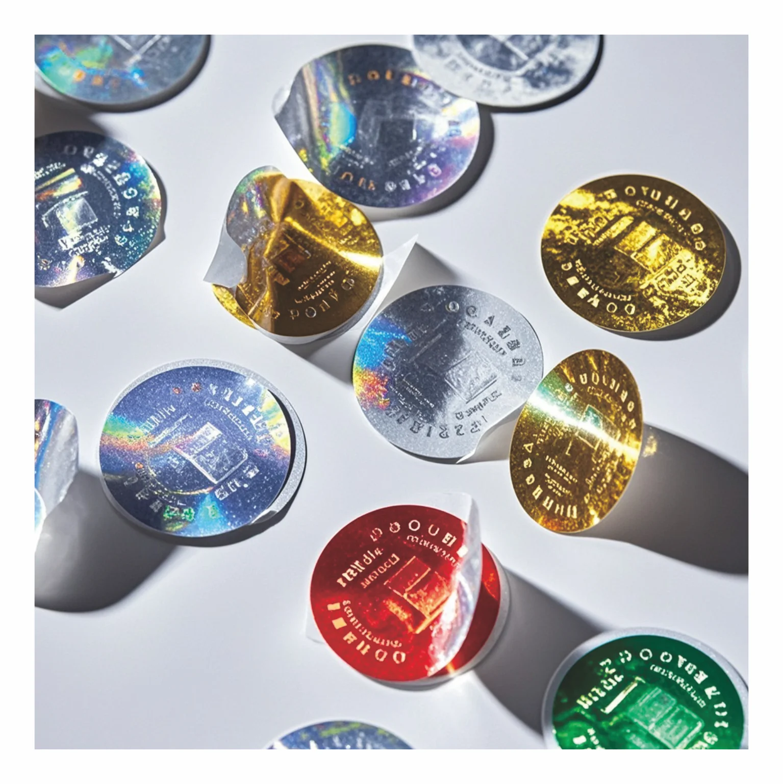 

Professional Factory Made Hologram Stickers Oil Resistant Hologram Tag Made In China