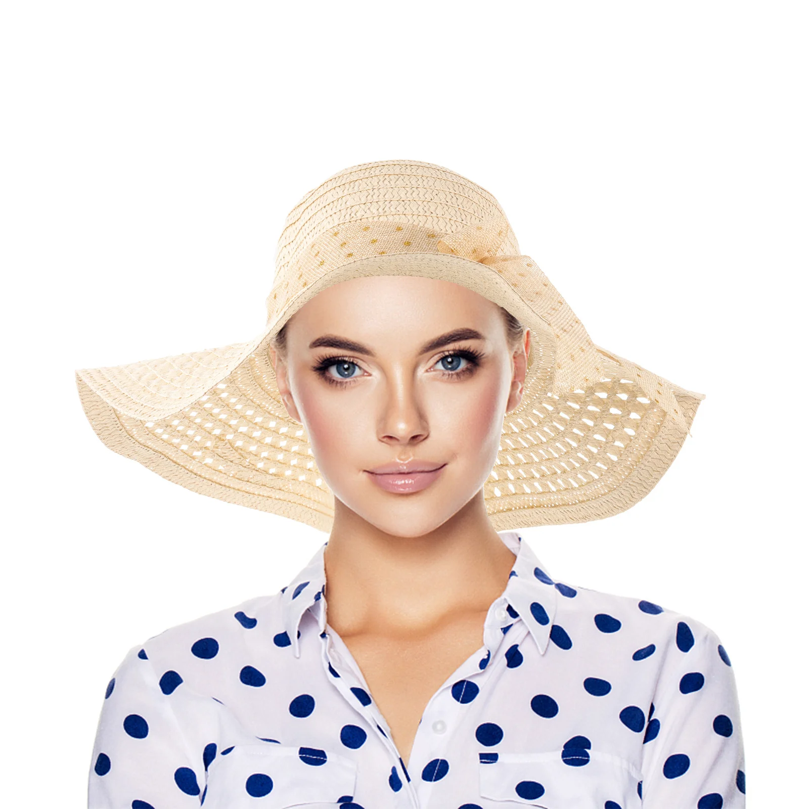 

Дышащая соломенная шляпа от солнца для женщин, летняя складная пляжная шляпа с широкими полями, уличный солнцезащитный козырек, легкая плоская соломенная шляпа