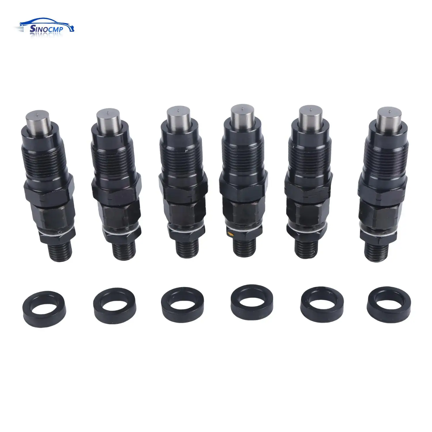 

6 PCS Fuel Injectors Nozzles For Toyota Landcruiser 1HZ 093500-3400 23600-64050 Car Engine Replacement Part Auto Accessories