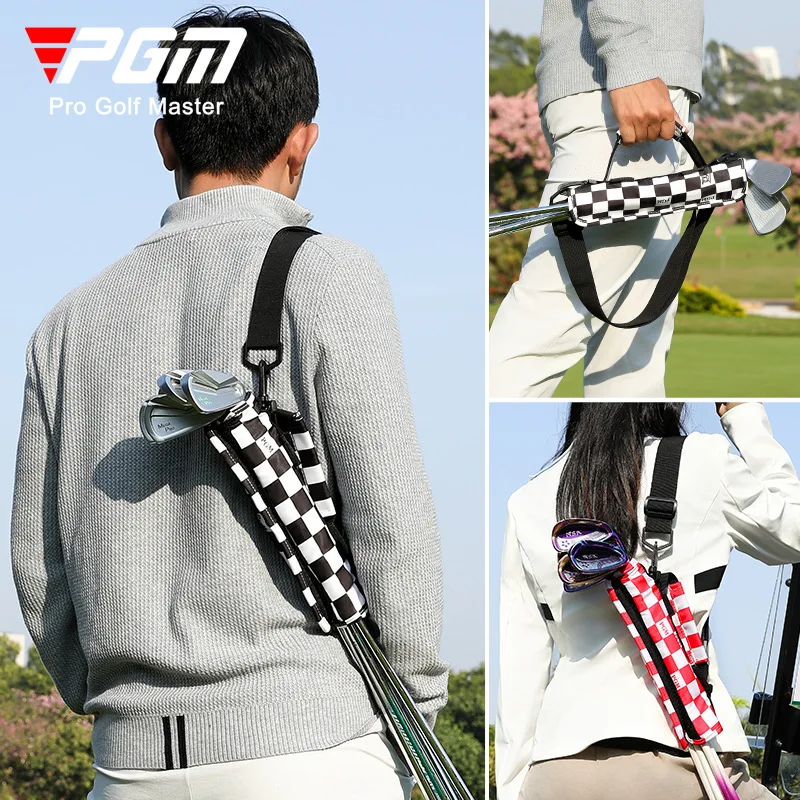PGM Golf Club Bag Mini Lightweight Portable Driving Range Carrier Course Training Case Ball Bag Tube Golf Bag Can Hold 5 Sticks