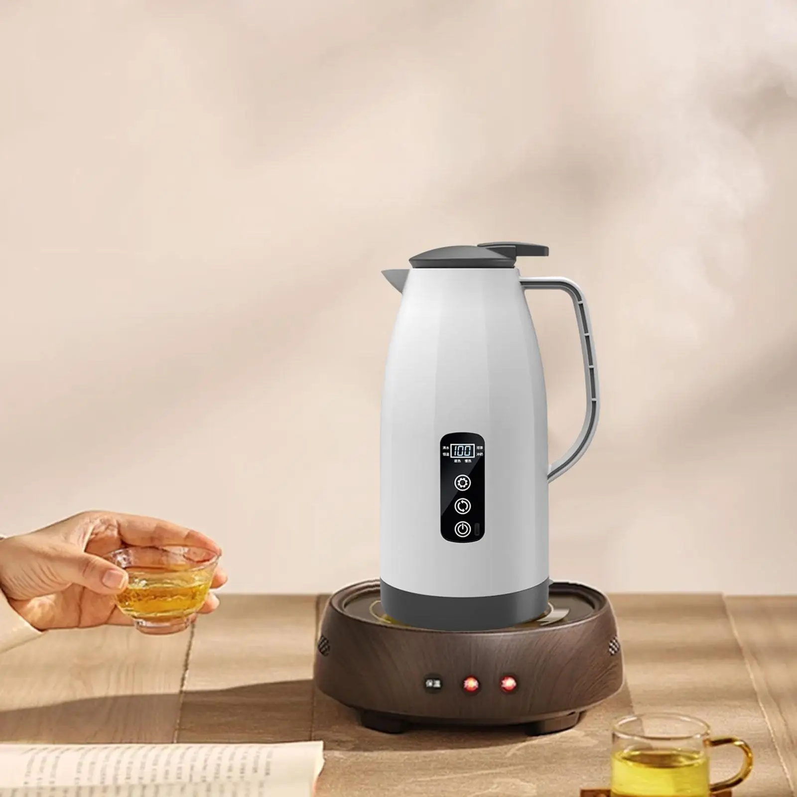 

Автомобильный чайник с котлом, дорожный чайник 12 В 24 В с сенсорным управлением, автоаксессуары с