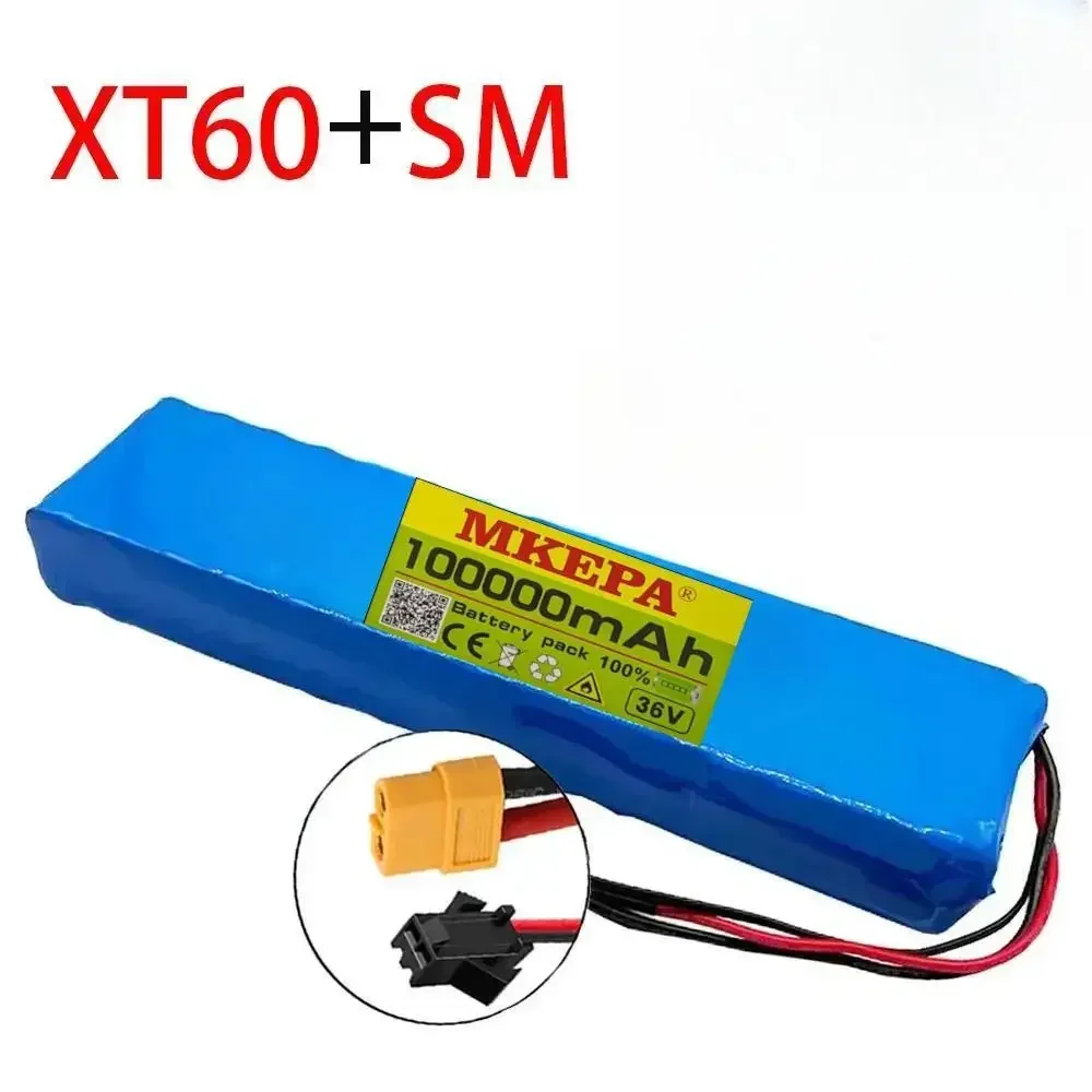 10S2P 36 فولت 100000 mAh 42 فولت سكوتر كهربائي بطارية ليثيوم سكوتر كهربائي 500 واط بطارية سكوتر كهربائي 10s2p 36 فولت