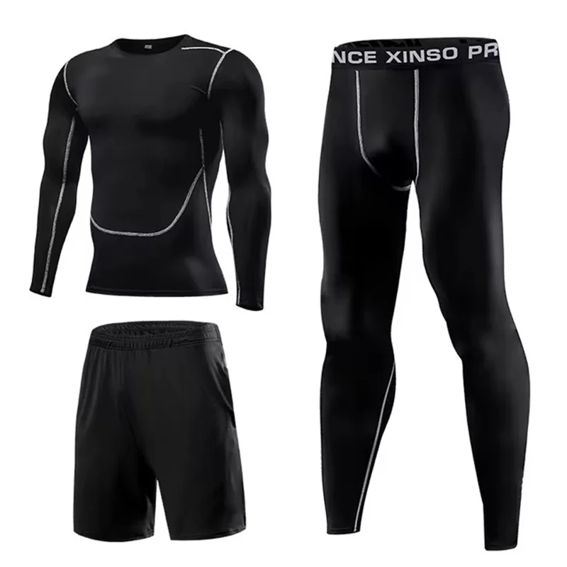 

Classic Fitness Suit Sports Outfit Running Morning Basketball Training Gear Quick Dry Bodysuit Summer Male Female