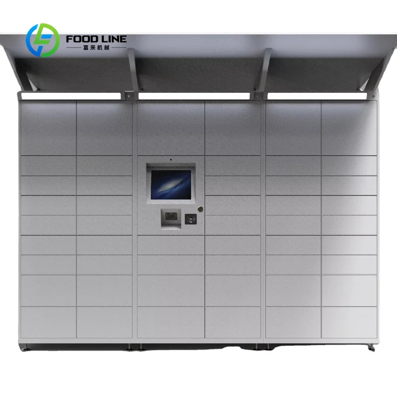 Customized Smart Metal Steel Locker Electronic Storage Vending Machine Smart Parcel Locker Self‑Service Secure Storage Cabinet
