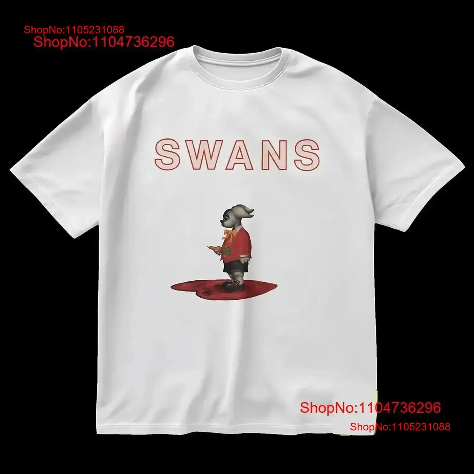 

New Swans Music Band Merch T Shirt S 5XL I0338 vintage Washed designer clothes Slightly Comfortable Breathable graphic vintage