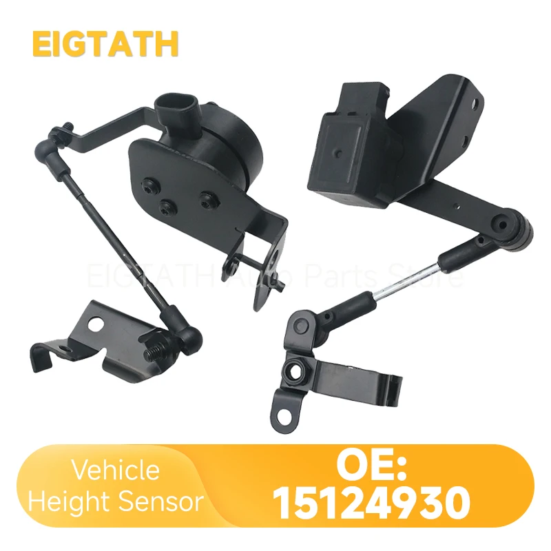 Sensor de nivel de altura de suspensión trasera izquierda derecha para Hummer H2 V8 6.0L 6.2L pieza de desgaste precio de fábrica buena calidad 15124929 15124930