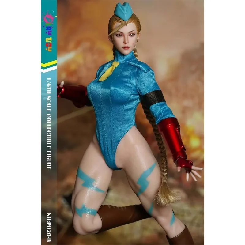 

Fast Shipping PLAY TOY SF Cammy White P020 Movable Model Toys Collection 1/6 Steel Bone Silica Gel Body