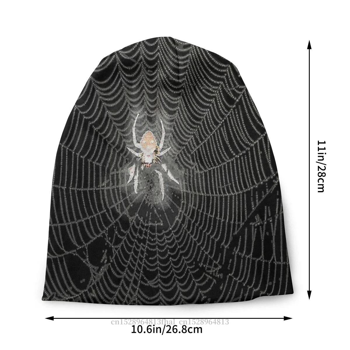 Spider Web Outdoor Hats Moonlight Thin Hat Bonnet Hipster Skullies Beanies Caps Men Women's Earmuffs