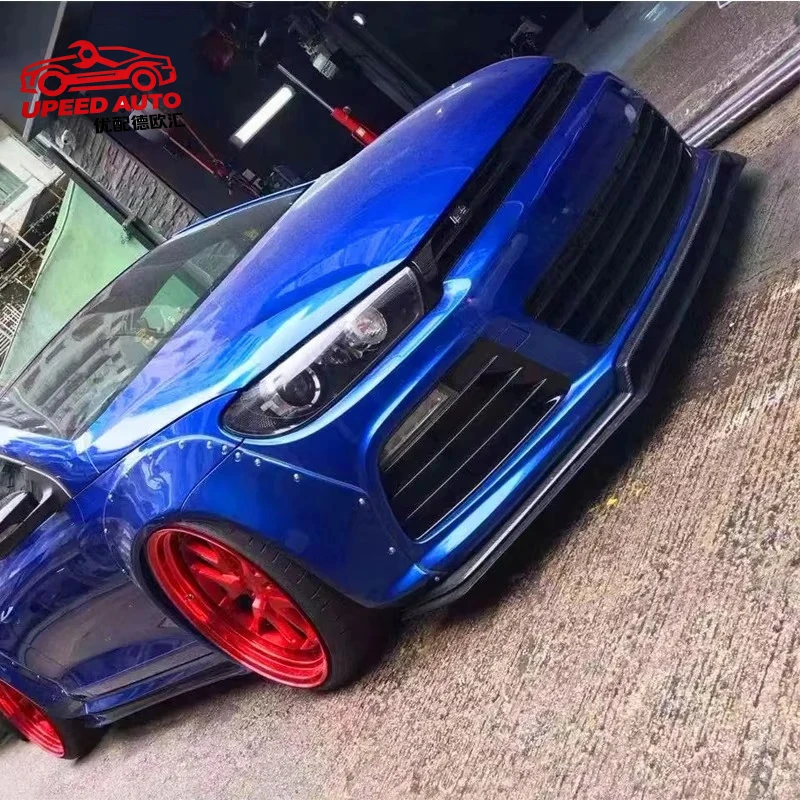 Suitable for SCIROCCO Carbon Fiber Body Kit Automotive Parts Front Lip Diffuser Side Skirt Spoiler Hood Volkswagen 2009-2014