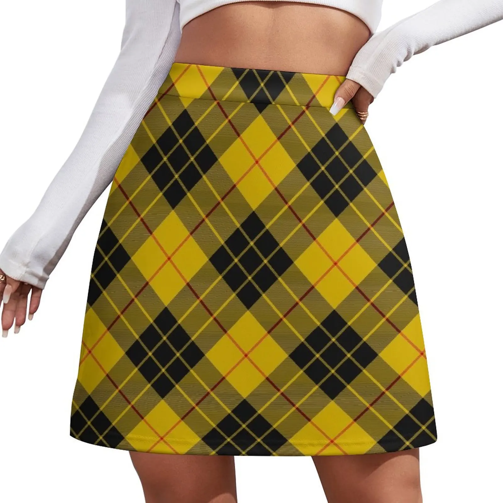 

Clan MacLeod of Lewis Tartan Rotated Mini Skirt Clothes for summer Sexy mini skirt kawaii clothes novelty in clothes Mini Skirt