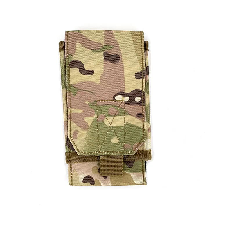 Outdoor Camouflage Bag Tactical Phone Holder Sport Waist Belt Case Waterproof Nylon EDC Sport Hunting Camo Bags in Backpack