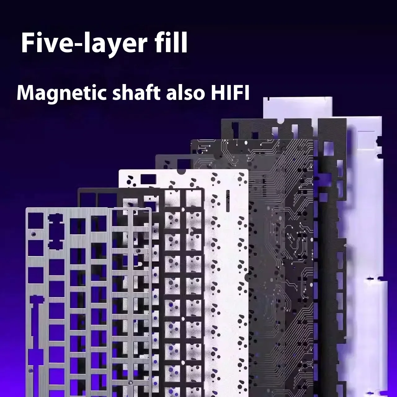 Aula Hero84 He Magnetic Keyboard Wired Rgb Hot Swap Esports Gaming Mechanical Keyboard Custom Computer Accessories For Gamer