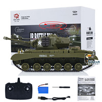 Heng Long RC Tank Pershing M26 1/30 RC Toys 3841 02 2.4G Plastic Remote Control Battle Tank 320° Panzer Cars Gift Battery Model