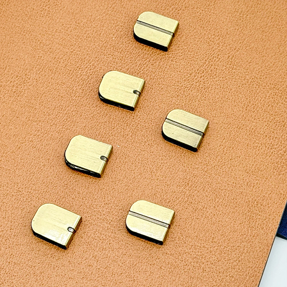 Notebook Metal-Edge Protection Bronze Decoration and TN Elastic Rubber Band for Protection Diary Accessories