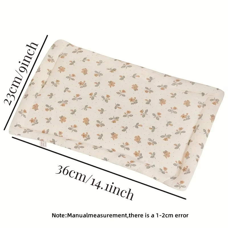 Tidur Siang untuk Bayi Baru Lahir Penyerap Keringat Bantal Universal Bayi Katun Bernapas