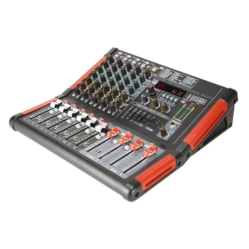 

6 channels professional mixer large wedding stage 99DSP mixer 8 channels 12 channels
