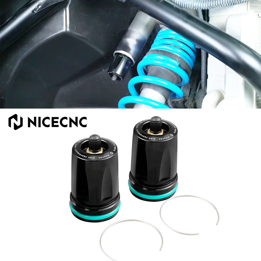 

Nitrogen Suspension Reservoir Replacement Expansion Endcaps For Polaris RZR Honda Yamaha Can AM Mavericks Kawasaki Arctic Cat